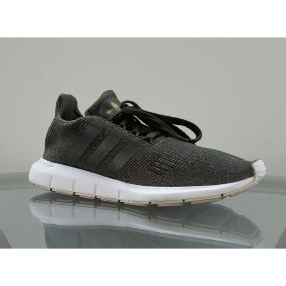 Adidas Swift Run Sneakers CQ2016 Metallic Army Green Women's Size 8.5 - Picture 1 of 8